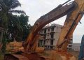 Illegal miners flee as anti-galamsey Task Force seizes excavators near Adansi Asokwa Agenda 111 Hospital project site