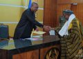 Dagbon delegation formally notifies President Mahama of Yaa-Naa’s passing; President describes death as a national loss