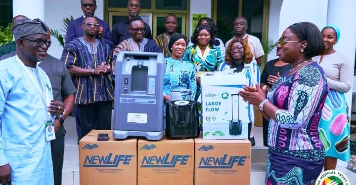 Ghana Medical Trust Fund equips Tamale Teaching Hospital NICU with oxygen concentrators