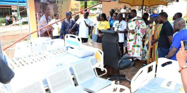 MTN refurbishes 3,888 hospital beds, rolls out health screening and WASH programmes nationwide
