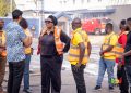 GFZA CEO visits Melcom Warehouse after fire incident at Tema EPZ