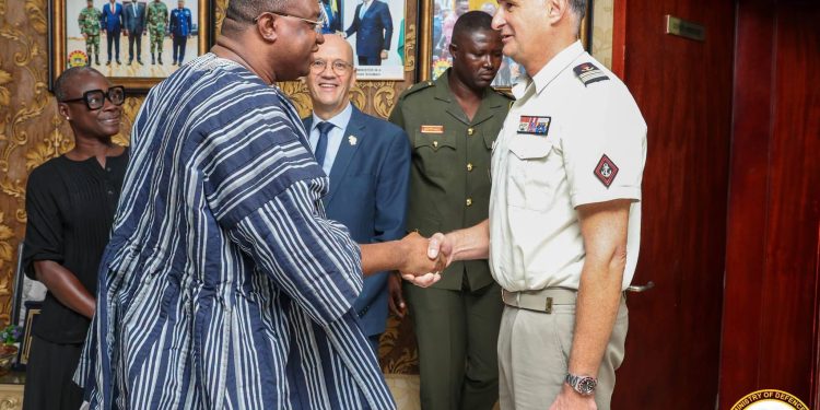 Deputy Defence Minister hosts French Ambassador to discuss Ghana–France defence cooperation