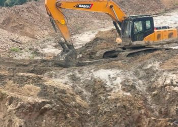  NAIMOS raids suspected illegal mining sites at Ahwiren, seizes equipment and firearms 