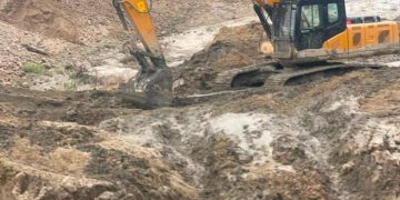 NAIMOS raids suspected illegal mining sites at Ahwiren, seizes equipment and firearms