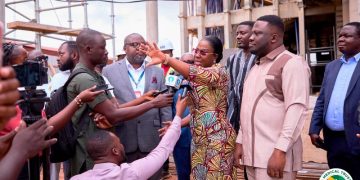GMTF Administrator, Ashanti Regional Minister inspect progress of KATH Cardiology Centre