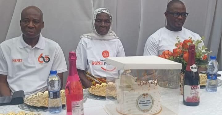 SSNIT honours Ghana’s oldest female pensioner at 100