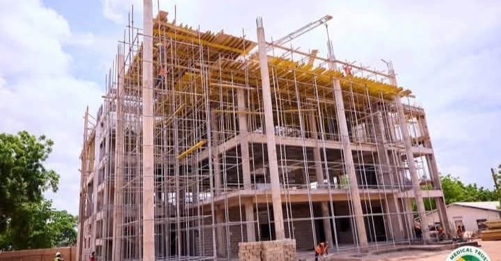 Mahama’s Medical Trust Fund deepens investment in Tamale Teaching Hospital as Cardiology Centre nears completion