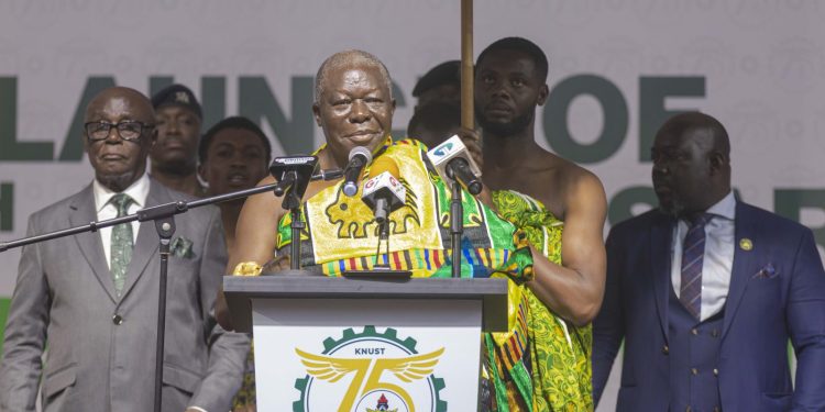 Otumfuo cracks down on KNUST land encroachment, warns against Court-backed land grabs