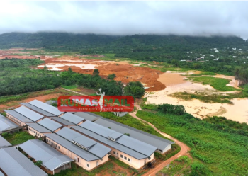 Illegal miners takes over Adansi Asokwa Agenda 111 Hospital project site