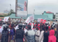 NPP supporters picket EOCO headquarters over arrest of Miracles Aboagye