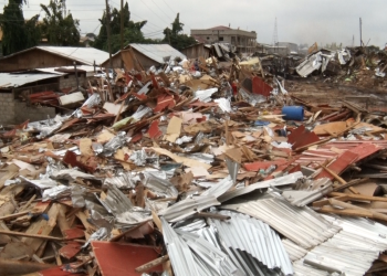 KMA demolishes over 700 slum structures at Asafo Bayak, Vows crackdown on criminal havens in Kumasi