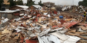 KMA demolishes over 700 slum structures at Asafo Bayak, Vows crackdown on criminal havens in Kumasi