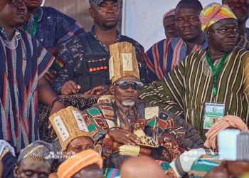 President Mahama, Bawumia, National Chief Imam grace enskinment of Kampakuya-Naa in Yendi