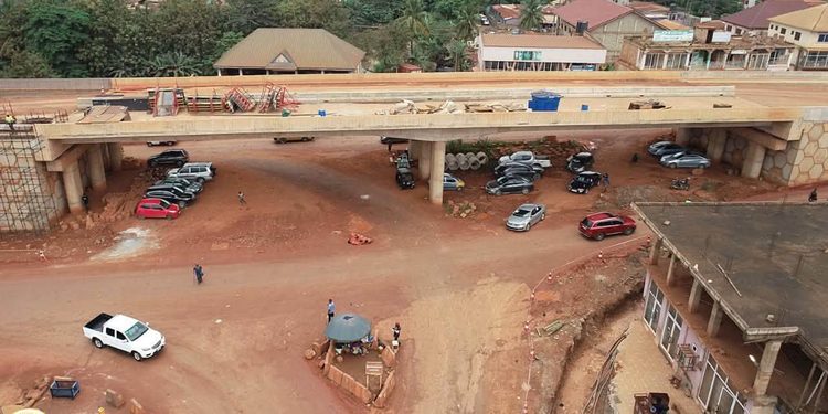 Suame Interchange phase 2  87% complete, Set for October opening