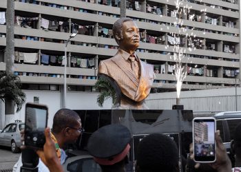 Unity Hall honours founding Hall Master Prof. John Owusu Addo with Bust, launches official hall cloth