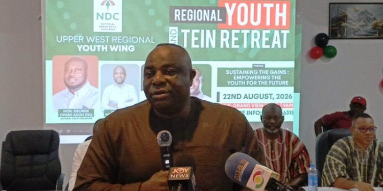 Chairman Bunas urges NDC youth to remain hopeful as party pursues opportunities