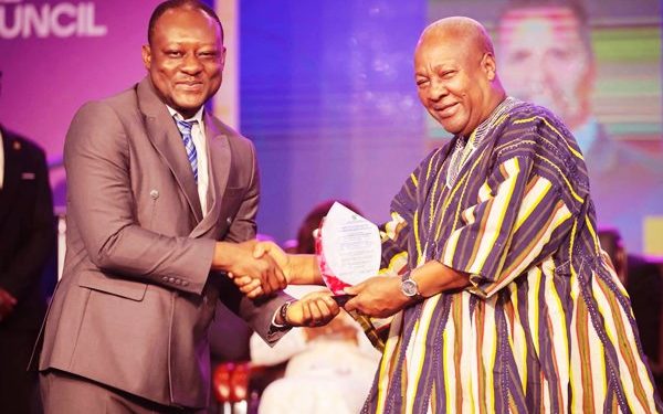 TOR Boss Edmond Kombat honoured by Assemblies of God Ghana