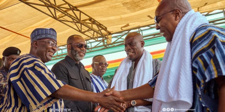 President Mahama, Bawumia, National Chief Imam grace enskinment of Kampakuya-Naa in Yendi