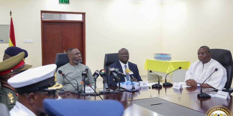 New chapter begins at Ministry of Defence as Kenneth Gilbert Adjei takes over