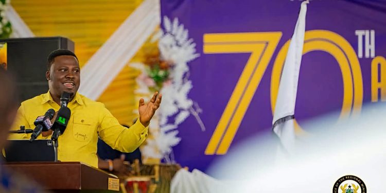 Ashanti Regional Minister urges discipline as Kumasi Academy marks 70 years