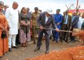 Mahama cuts sod for seven-storey car park and commercial complex at Accra Airport