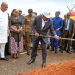 Mahama cuts sod for seven-storey car park and commercial complex at Accra Airport