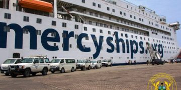 Global Mercy begins 10-month free surgery mission in Ghana