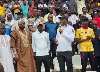 Muntaka drives sports revolution in Asawase with Dogo Moro Mini-Stadium commissioning