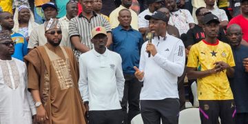 Muntaka drives sports revolution in Asawase with Dogo Moro Mini-Stadium commissioning