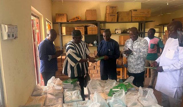 17,250 exercise books donated to support needy schools in Upper East