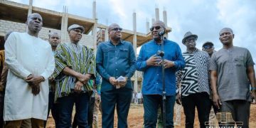 President Mahama inspects UTAS science laboratory, sets 2027 completion target
