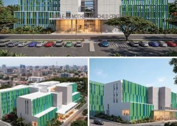 Mahama begins work on 400-bed Mother and Child Block at Korle Bu