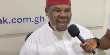 ‘Ghana is a second home for me’ – Pete Edochie arrives, reflects on long ties to the country and eulogies ‘friend’ Rawlings