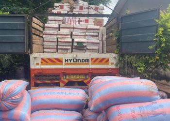 Two arrested as Police intercept vehicle with cigarettes, suspected cyanide