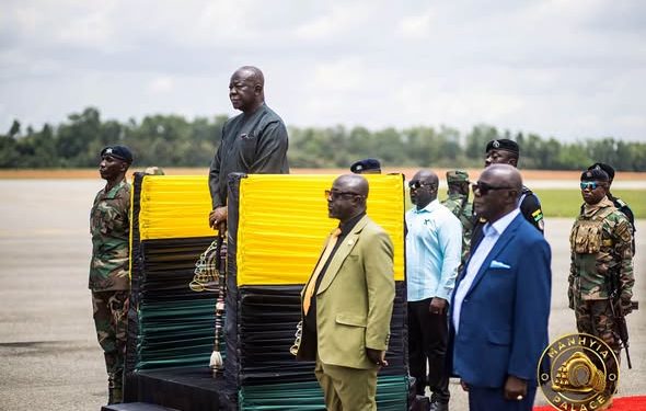 Otumfuo returns to Kumasi after U.S. visit 41 Otumfuo returns to Kumasi after U.S. visit