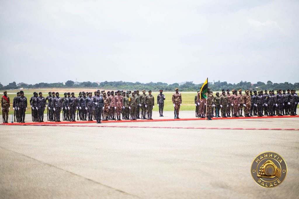 Otumfuo returns to Kumasi after U.S. visit 46 793380411 1874321543731479 7235063034318618032 n