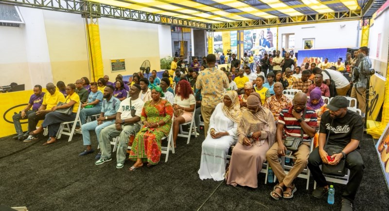 MTN@30: Three Kumasi customers win Toyota Prados at Kejetia 43 A cross section of guests and winners at the event