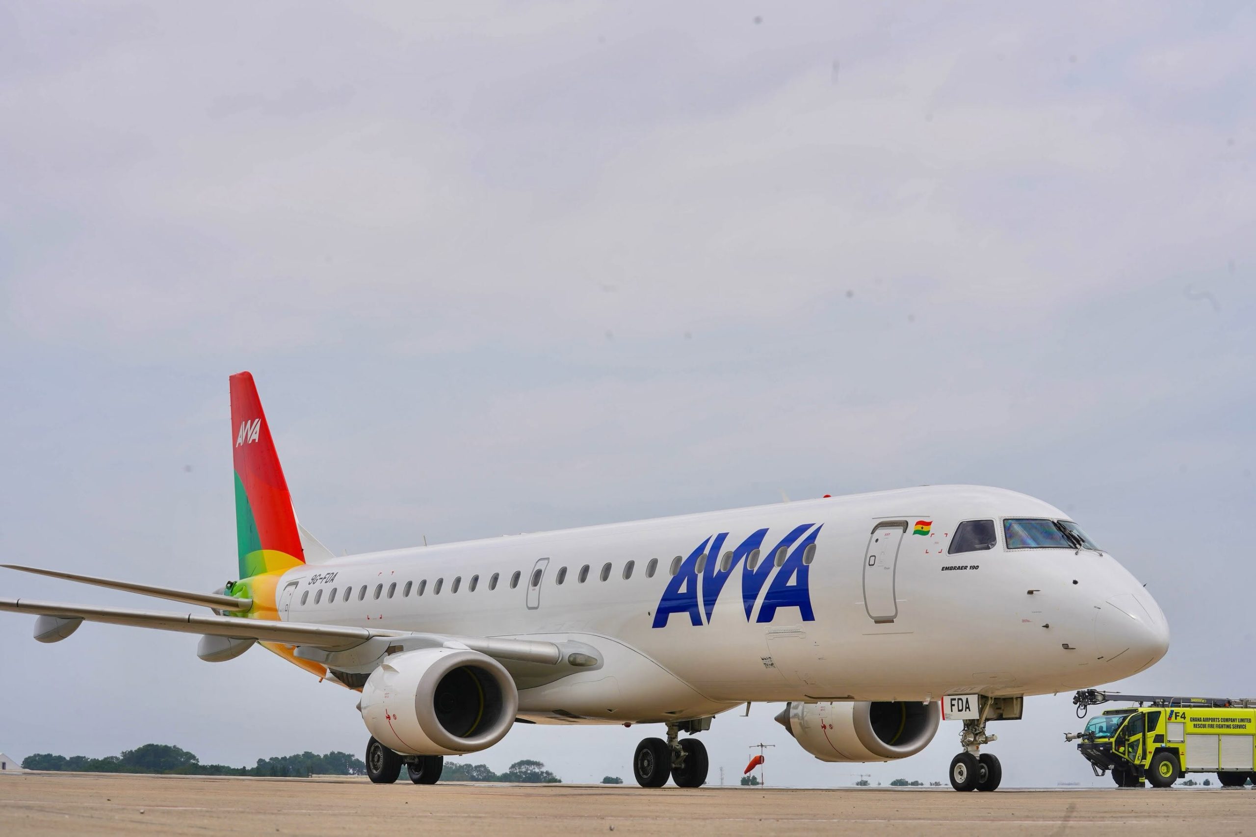 AWA takes delivery of first E190 as Ghana pushes regional aviation expansion 43 AWA E190 scaled