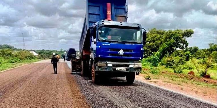 Four Big Push road projects record progress in Upper West