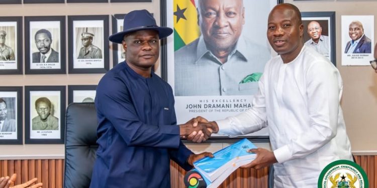 Mahama Ayariga assumes office as Minister for Local Government, Chieftaincy and Religious Affairs