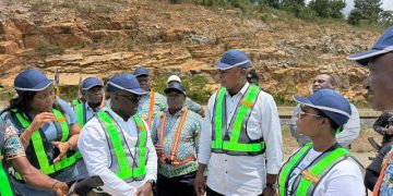 Mpakadan rail, port works gather momentum as Transport Minister inspects project