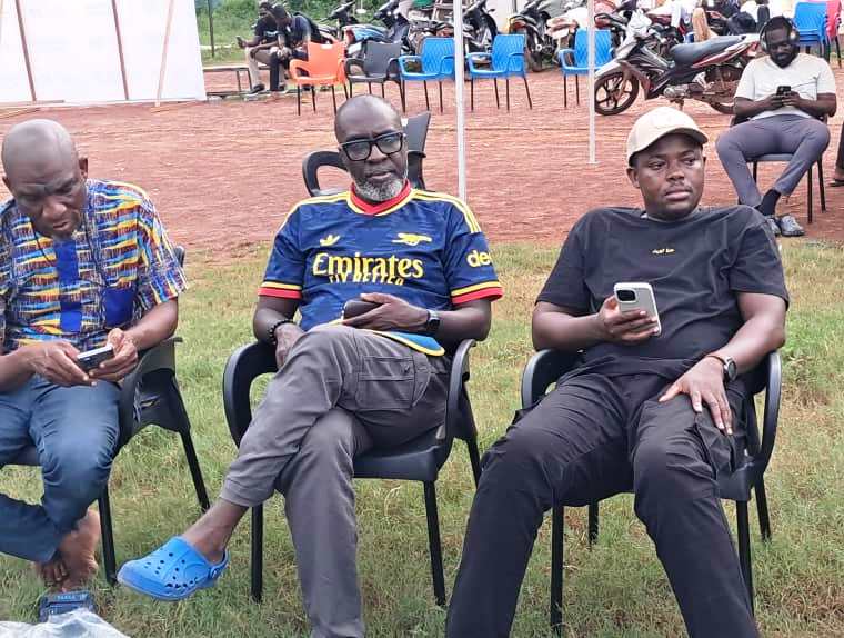 Richard Asamani Area Sales Manager of MTN Ghana