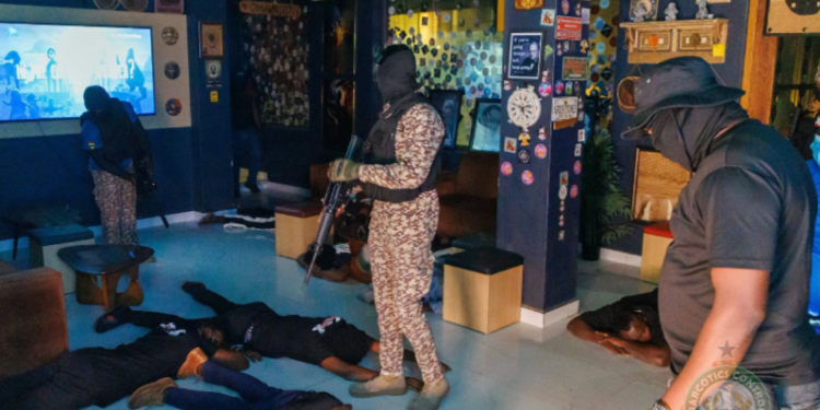 Laboma: NACOC shuts down Amsterdam Pub, arrests three over drug activities 41 Laboma: NACOC shuts down Amsterdam Pub, arrests three over drug activities
