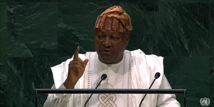 Mahama demands new financing model for Africa at UN 41 Mahama demands new financing model for Africa at UN