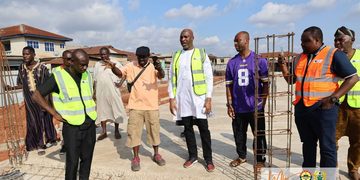 Muntaka inspects development projects, presses contractors to meet deadlines 3 Muntaka inspects development projects, presses contractors to meet deadlines