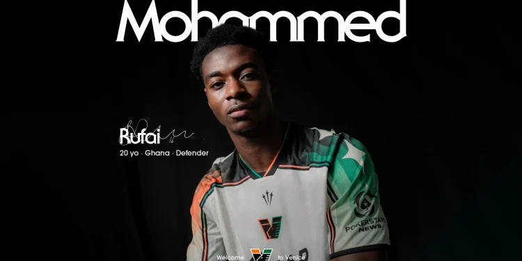 Rufai Mohammed joins Venezia FC on loan from IF Elfsborg 41 Rufai Mohammed joins Venezia FC on loan from IF Elfsborg