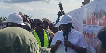 Mahama hails Kofi Job as one of Ghana’s best contractors after Tepa-Maban-Goaso road inspection