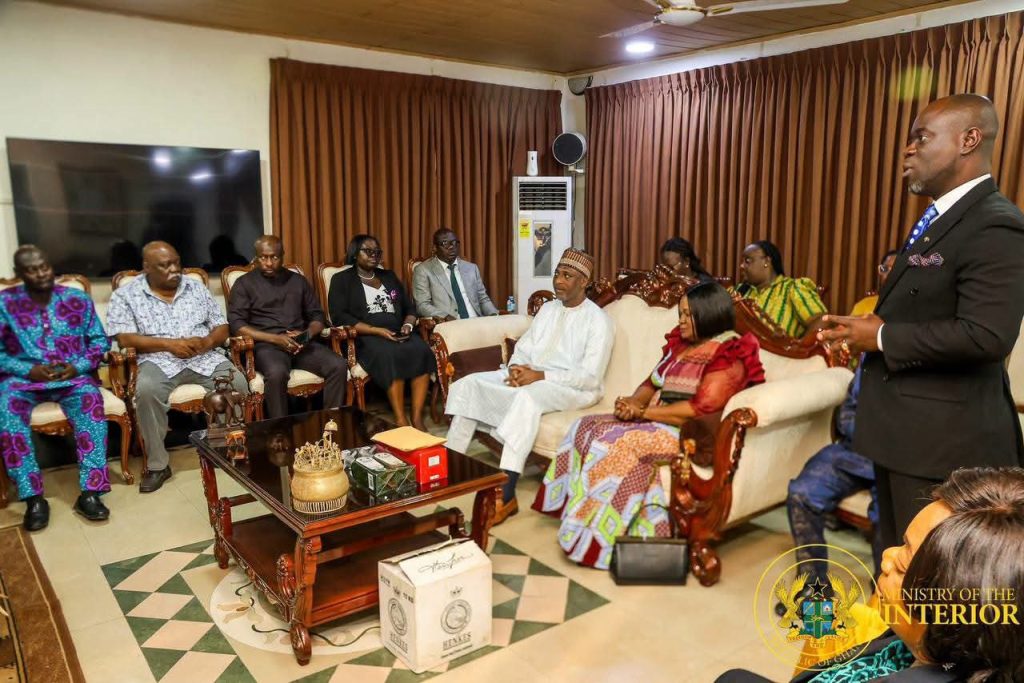 Interior Minister, Ga Mantse discuss peace, security and anti-drug trafficking efforts 43 1001613883