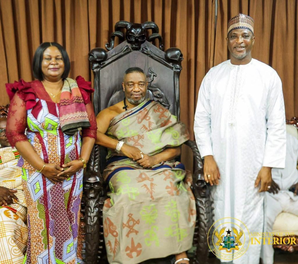 Interior Minister, Ga Mantse discuss peace, security and anti-drug trafficking efforts 44 1001613884