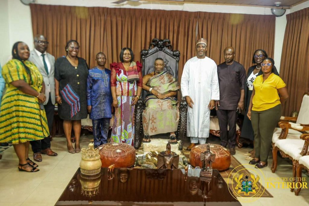 Interior Minister, Ga Mantse discuss peace, security and anti-drug trafficking efforts 45 1001613909
